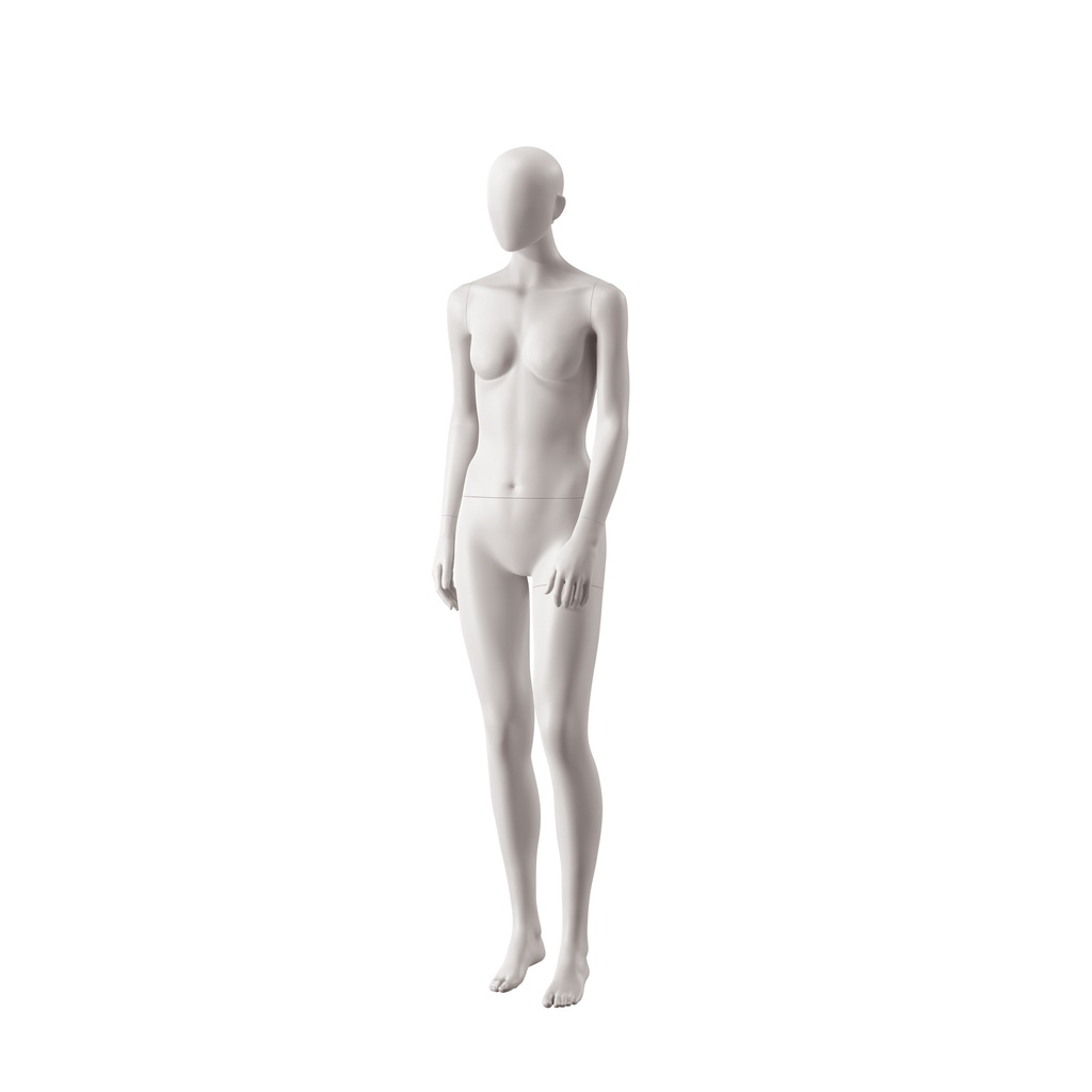 Dames mannequin, collectie NXT - gen Z, kleur lichtgrijs, staande pose 016