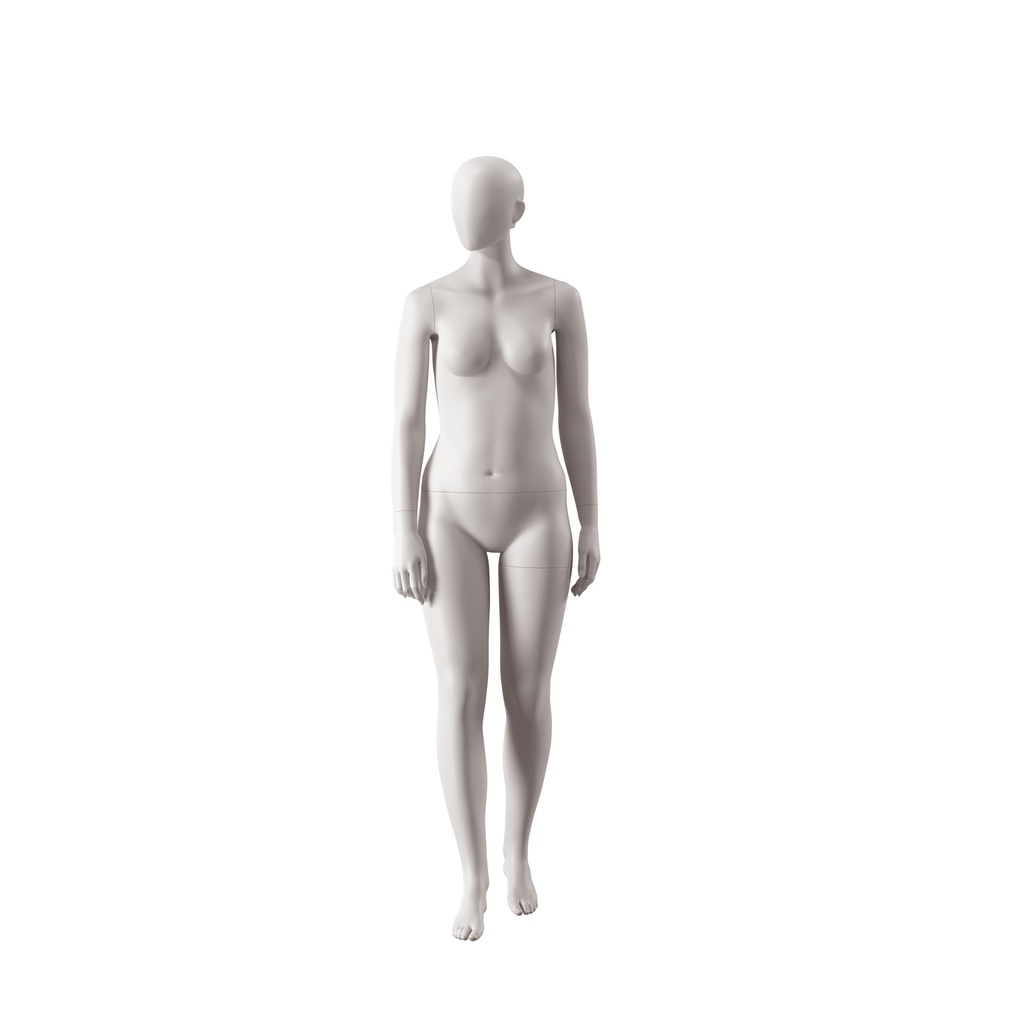 Dames mannequin, collectie NXT - gen Z, kleur lichtgrijs, wandelende pose 017