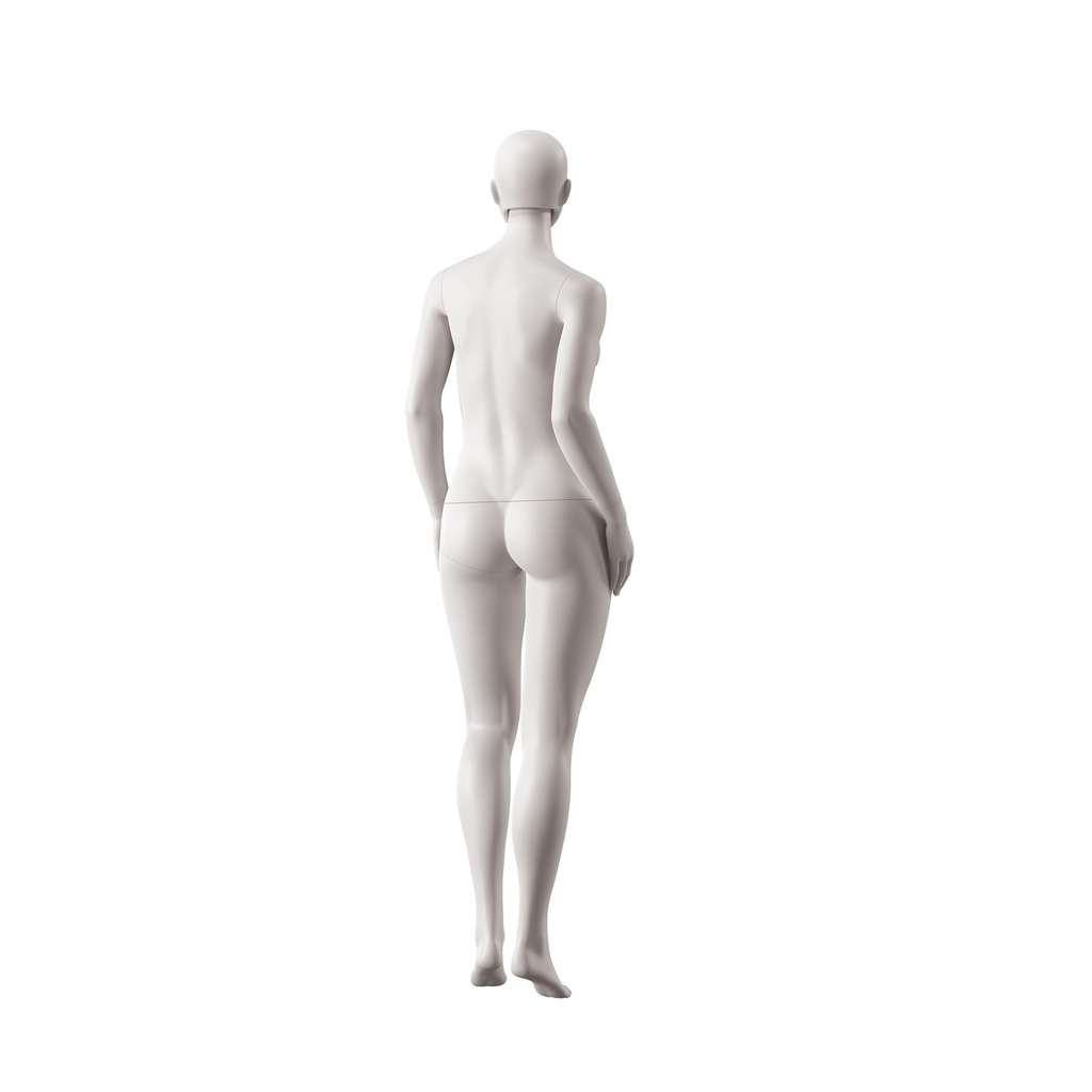 Dames mannequin, collectie NXT - gen Z, kleur lichtgrijs, wandelende pose 020