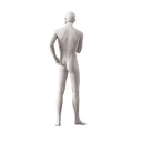 Heren mannequin, collectie NXT - gen Z, kleur lichtgrijs, staande pose 026
