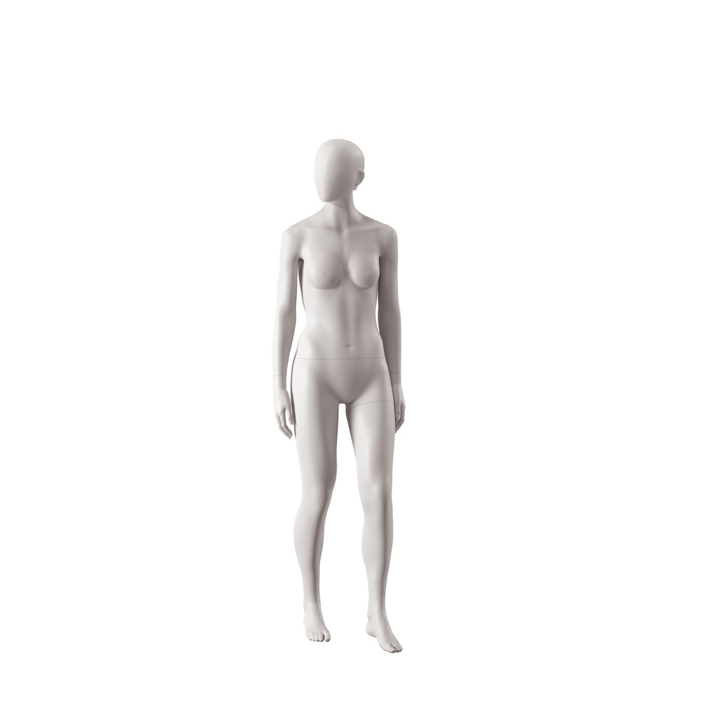 Dames mannequin, collectie NXT - gen Z, kleur lichtgrijs, staande pose 010