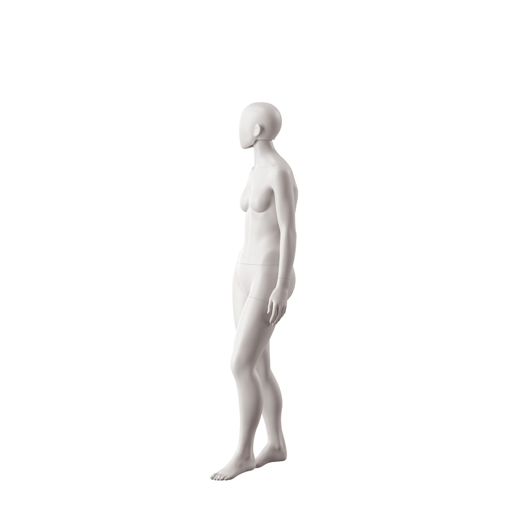 Dames mannequin, collectie NXT - gen Z, kleur lichtgrijs, staande pose 010
