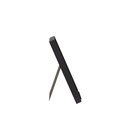 Presentatie plateau voor hemden met staander, zwart gepoederlakt metaal