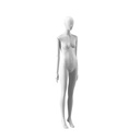 Elegante damesetalagepop, semi-abstract hoofd, EU34, kleur wit, Mirror Mirror, pose FM001