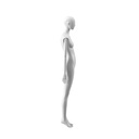 Elegante damesetalagepop, semi-abstract hoofd, EU34, kleur wit, Mirror Mirror, pose FM001