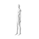 Elegante damesetalagepop, semi-abstract hoofd, EU34, kleur wit, Mirror Mirror, pose FM005
