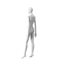 Elegante damesetalagepop, semi-abstract hoofd, EU34, kleur wit, Mirror Mirror, pose FM006