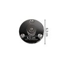 Armfitting balconet easy adjusting (set van mannelijk en vrouwelijk deel), chroom