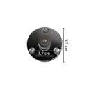 Armfitting balconet easy adjusting, chroom