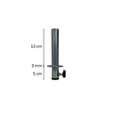 Staanderconnector voor tiges dia 22mm, ABS