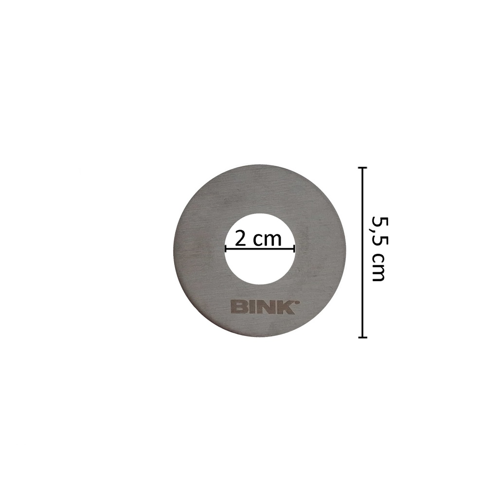 BINK - Connector for mannequin base, nickel