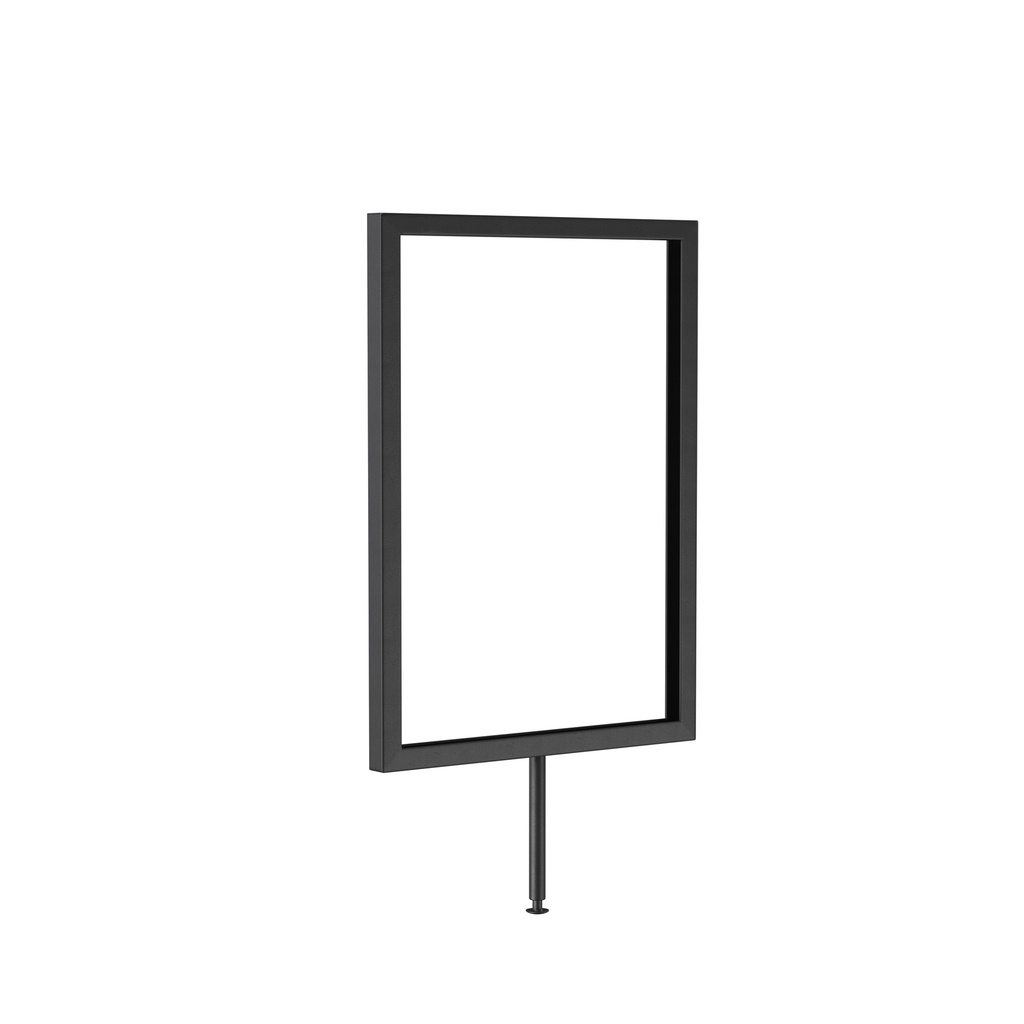 BINK - Info display, A5, for clothing rack SMA200, black