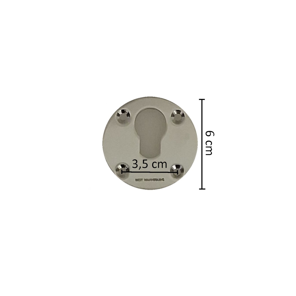 BINK - Armfitting balconet, easy adjusting, chrome