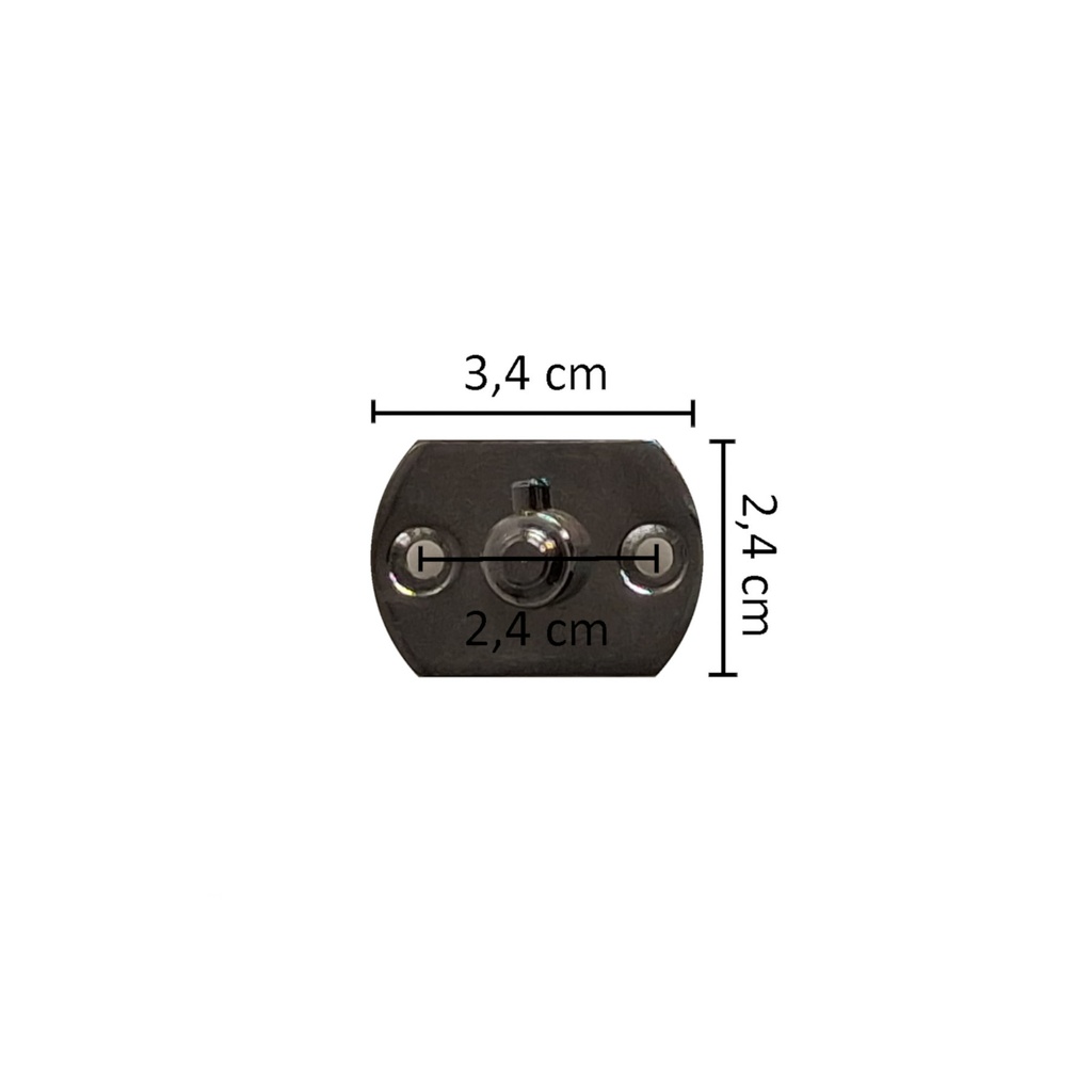 BINK - Hand-arm connector, chrome-plated steel