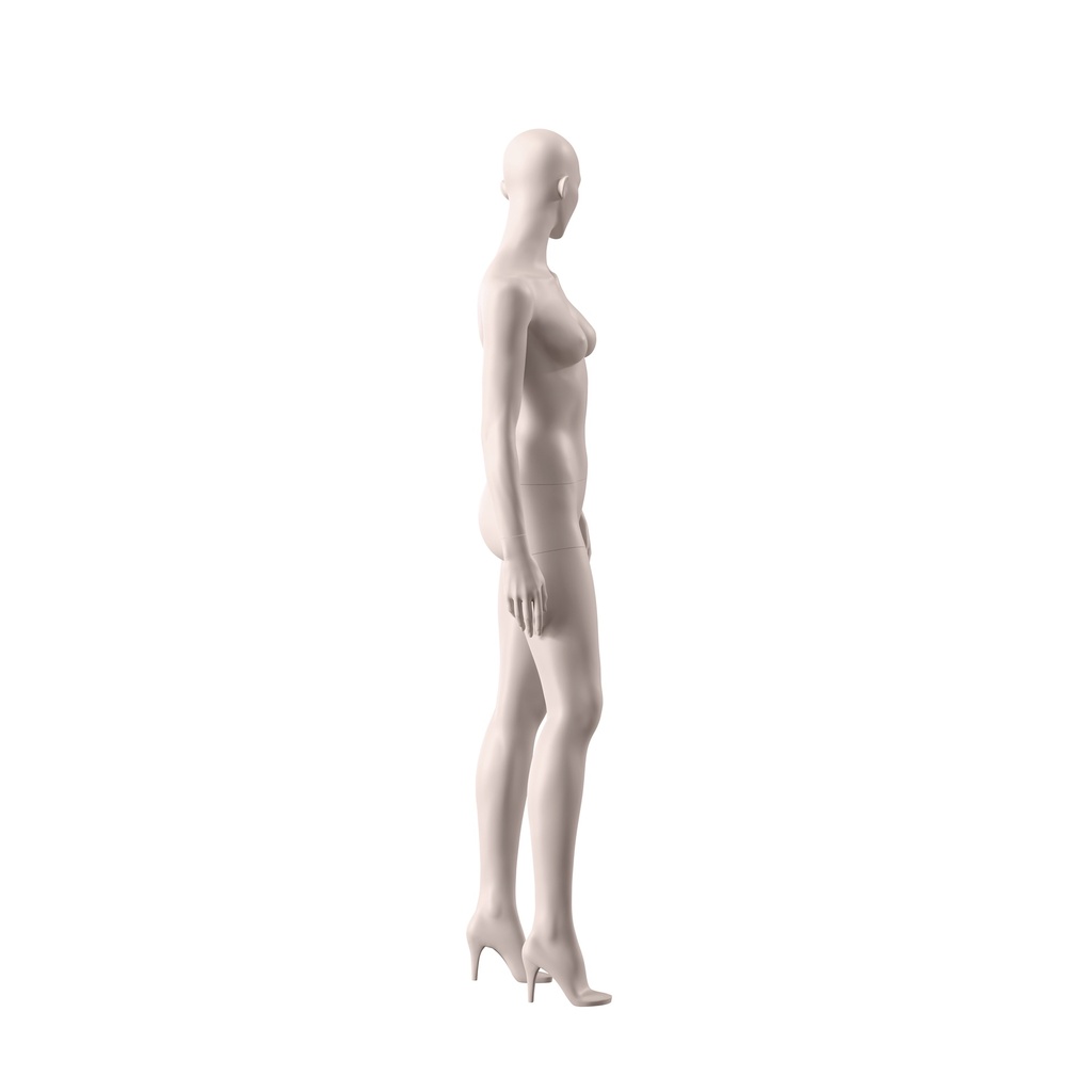 BINK - Lingerie mannequin, female, A-cup, nude skin color mat, standing pose 13A