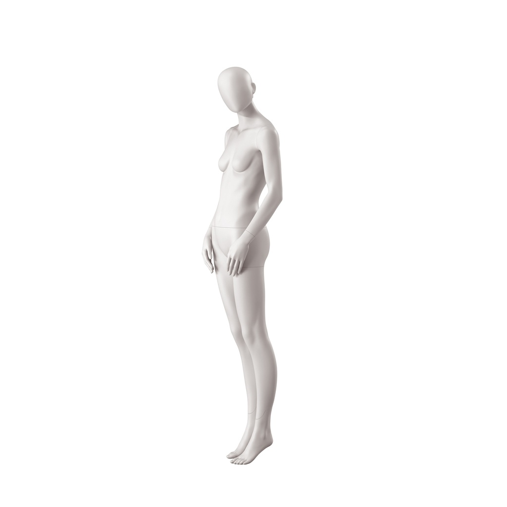 BINK - Female mannequin, collection NXT - gen Z, light grey, standing pose 105 lifted heels