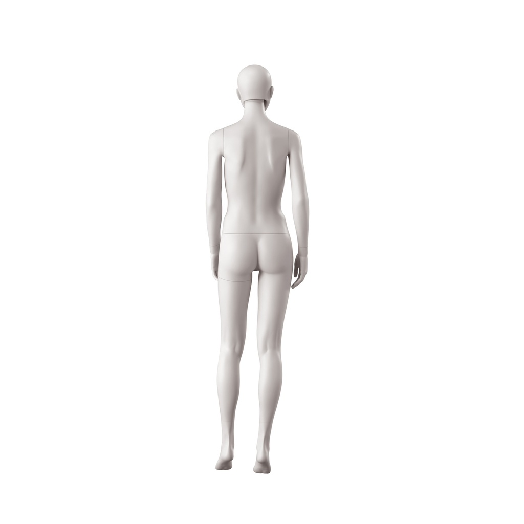 BINK - Female mannequin, collection NXT - gen Z, light grey, standing pose 116 lifted heels