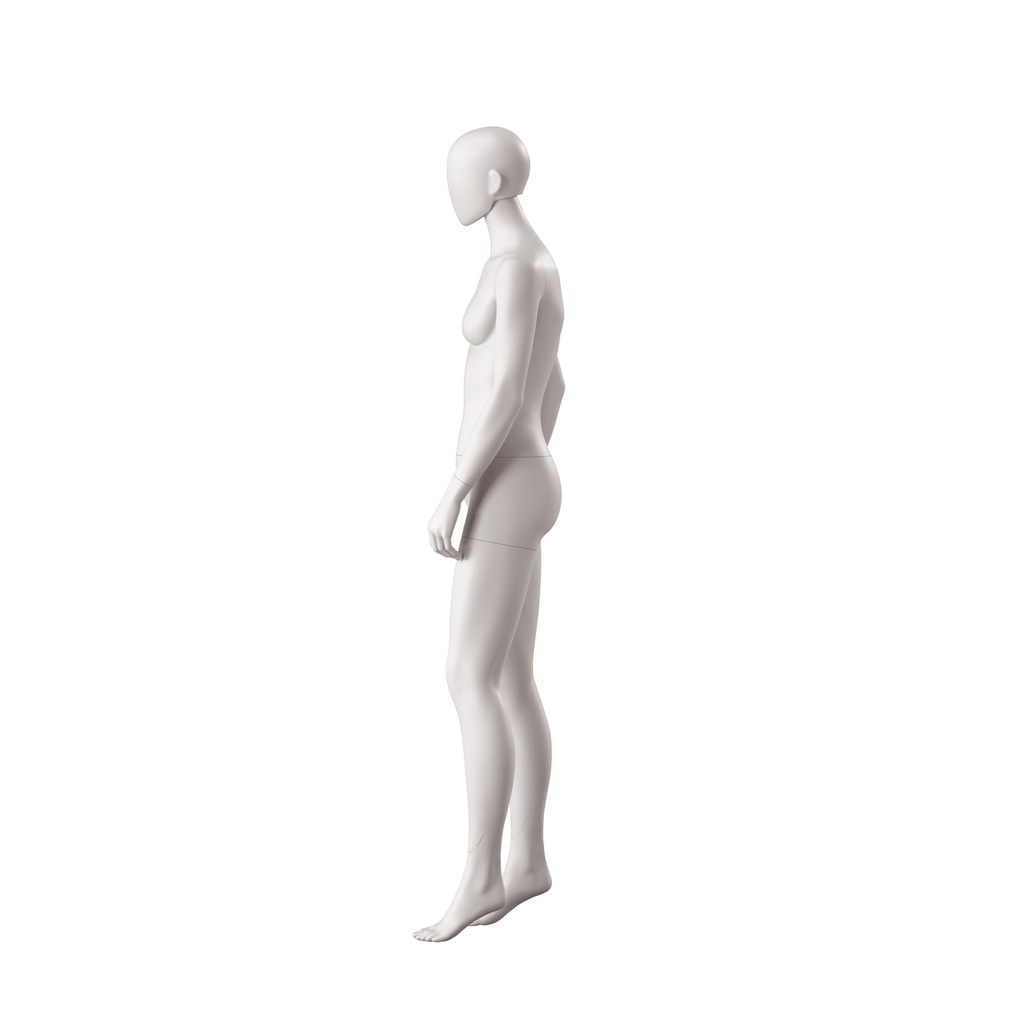 BINK - Female mannequin, collection NXT - gen Z, light grey, standing pose 116 lifted heels