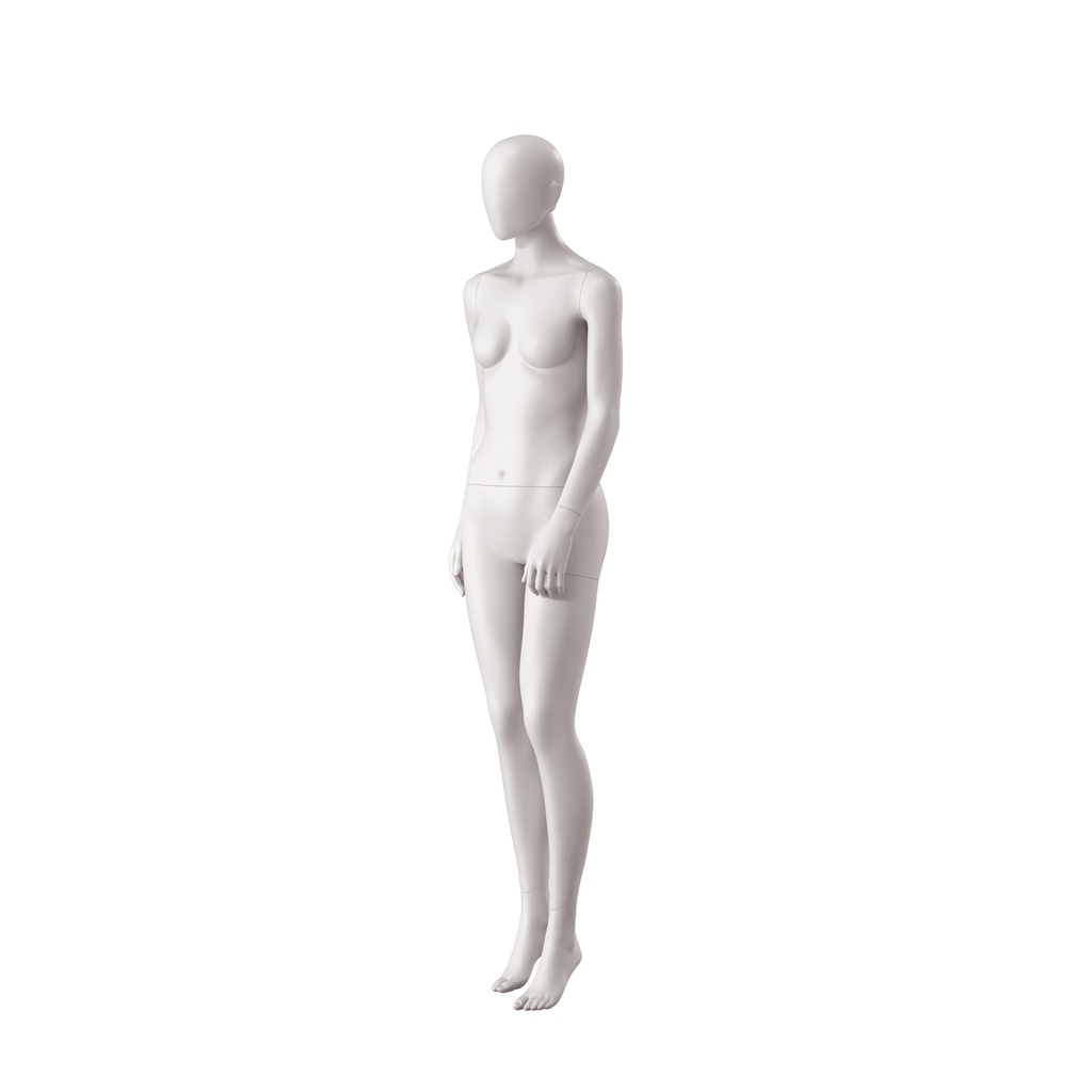 BINK - Female mannequin, collection NXT - gen Z, light grey, standing pose 116 lifted heels