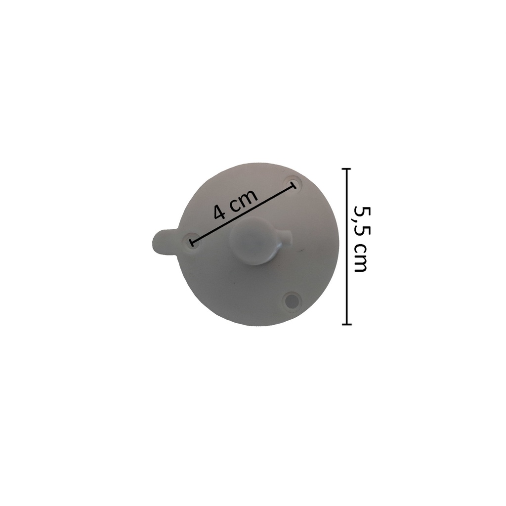 BINK - Head fitting, plastic, white