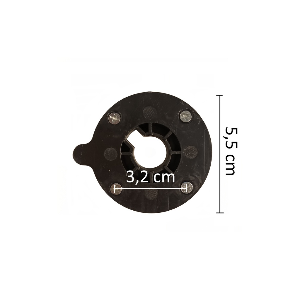 BINK - Head fitting, plastic, black