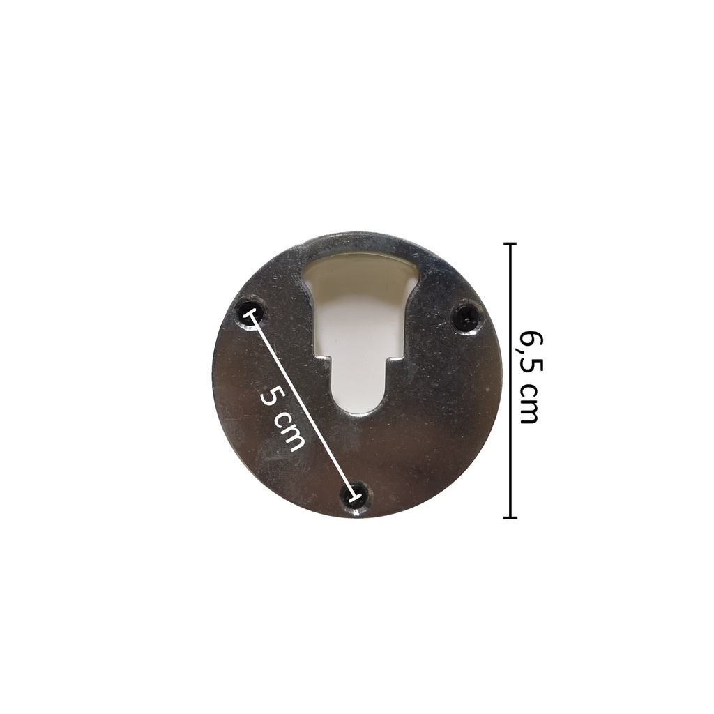 BINK - Arm fitting, hook connection, plastic, chrome look