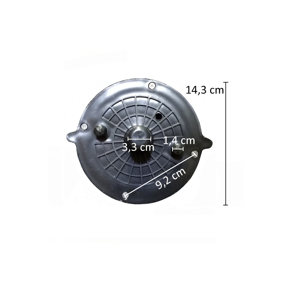 BINK - Waistfitting, plastic, black