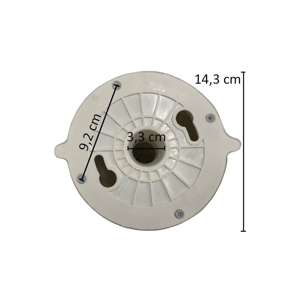 BINK - Waistfitting, plastic, white