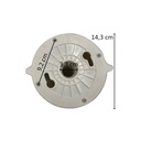 Waistfitting, plastic, white