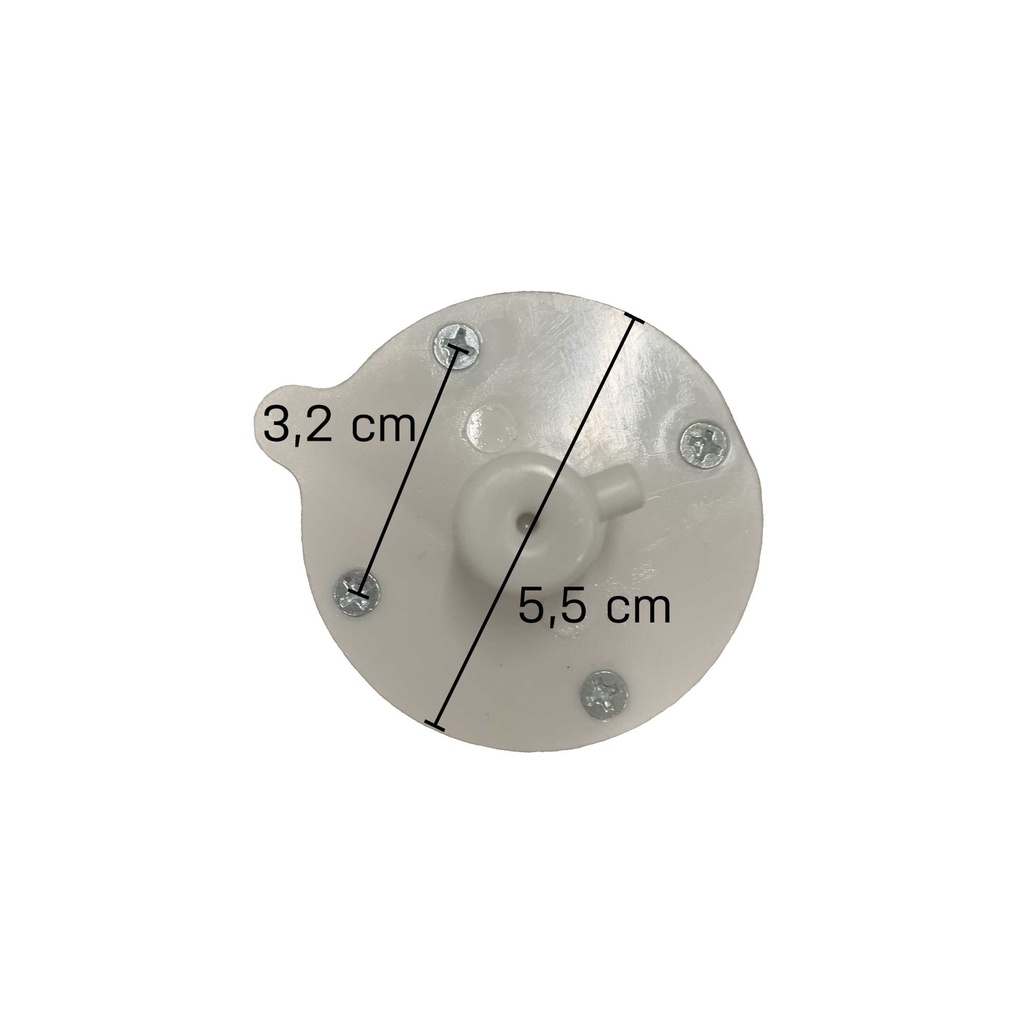 BINK - Head fitting, plastic, white