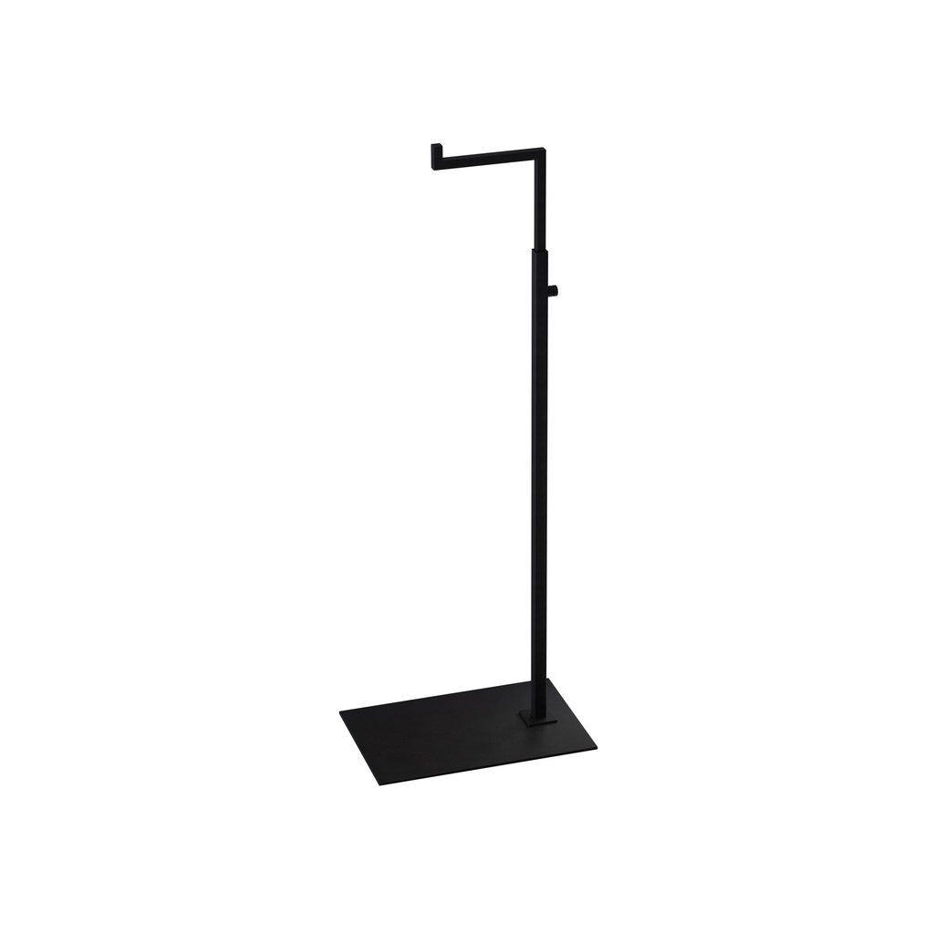 BINK - Adjustable L-stand, black matt powder-coated steel