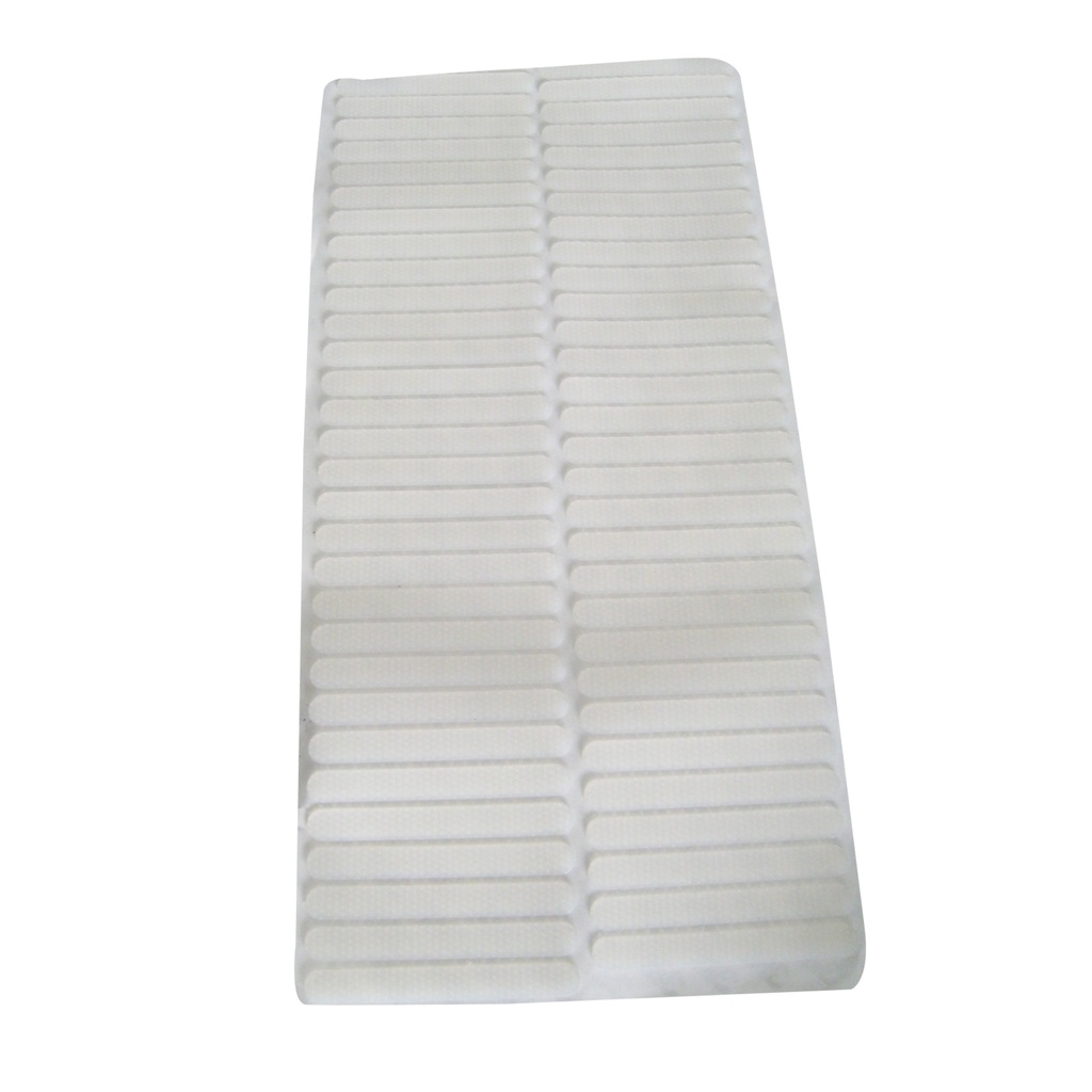 BINK - Non-slip silicone strips, for clothes hangers, transparant - 37 pairs (74 pcs)