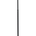 Adjustable L display, 110-175cm H, black powdercoating