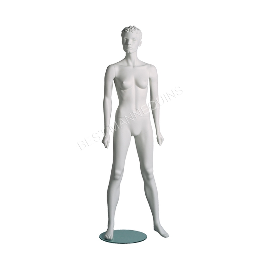BINK - Female window mannequin sculpted hair, All Sports