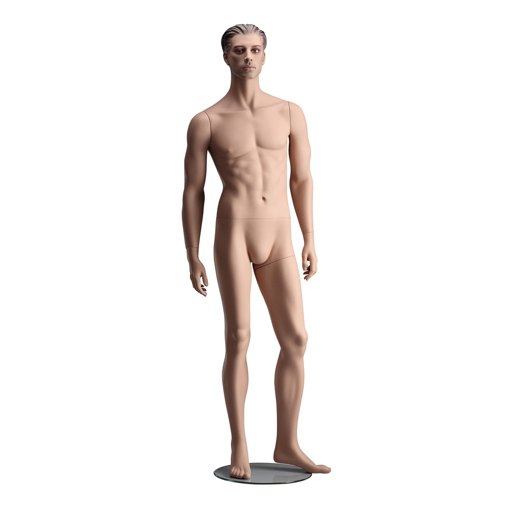BINK - Male window mannequin sculpted hair