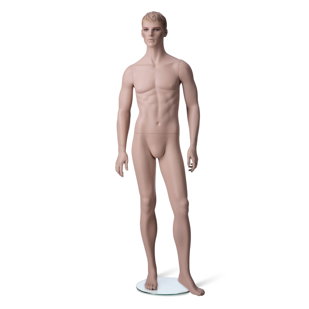 BINK - Male window mannequin sculpted hair