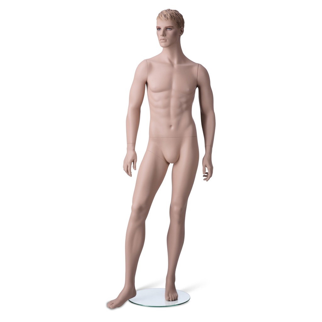 BINK - Male window mannequin, sculpted hair
