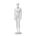 Maniquí femenino de escaparate, cabello esculpido, Irene D