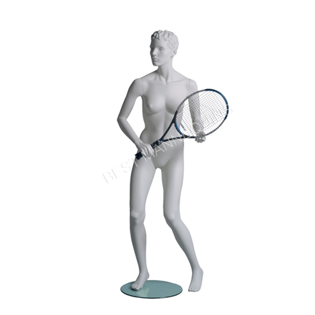 BINK - Female window mannequin sculpted hair, All Sports