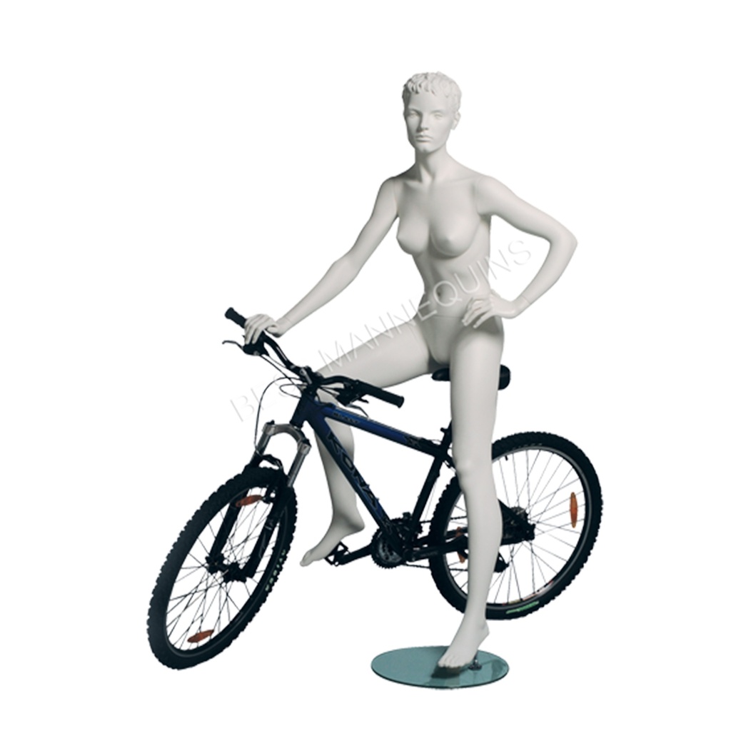 BINK - Mannequin femme aux cheveux sculptés, All Sports