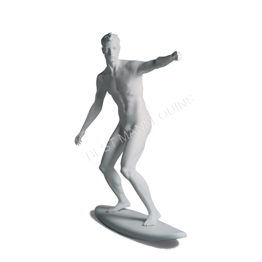 BINK - Male window mannequin sculpted hair, All Sports
