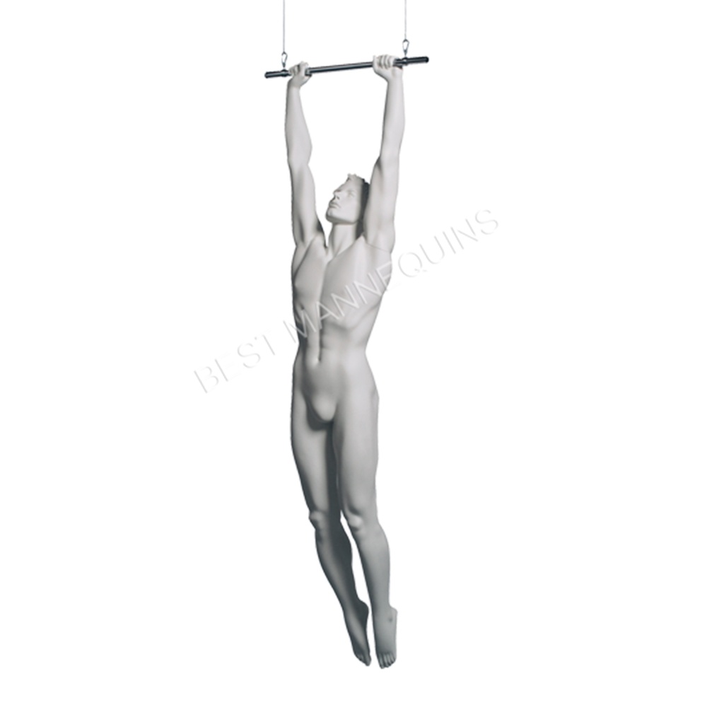 BINK - Male window mannequin sculpted hair, All Sports