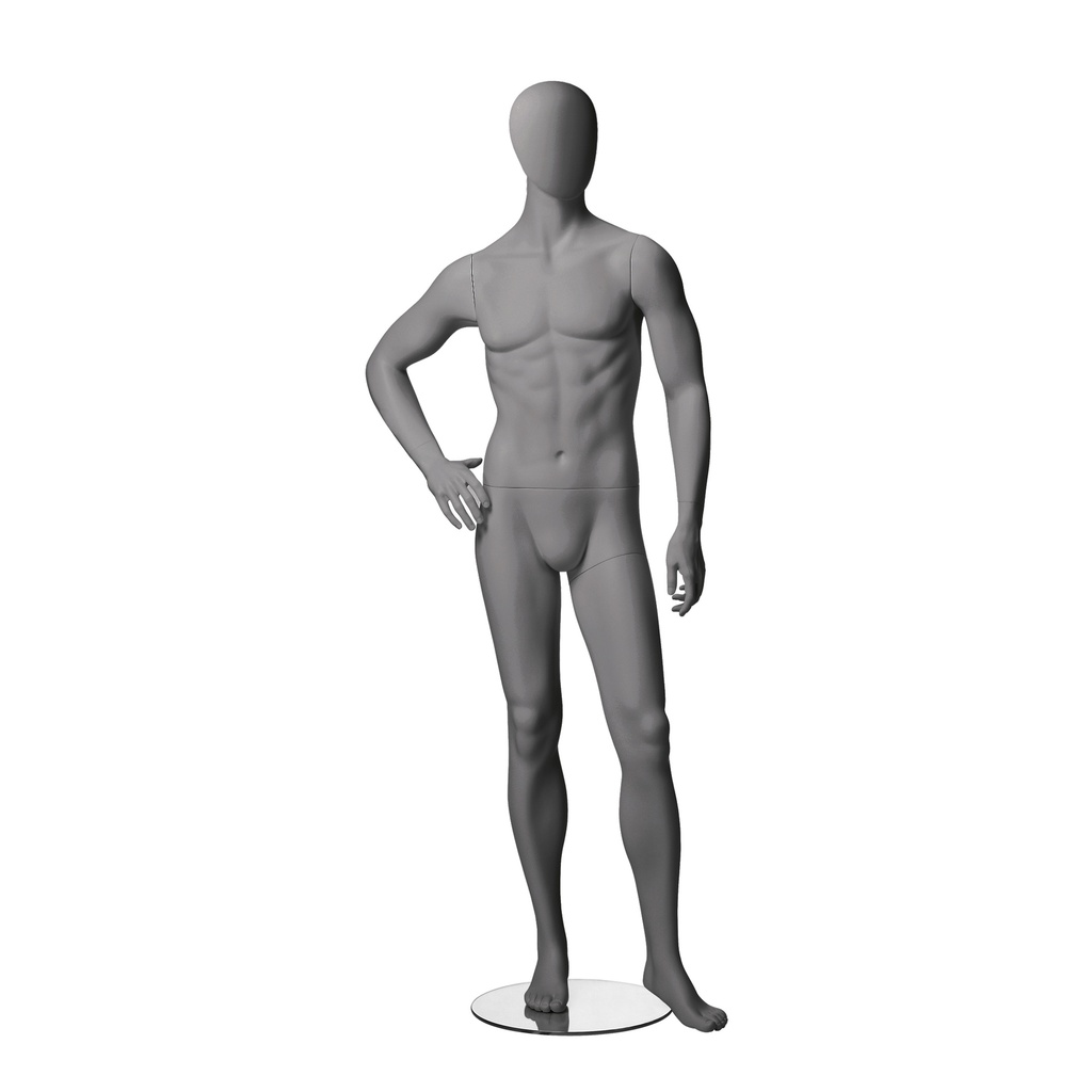 BINK - Maniquí masculino de escaparate abstracto cabeza, Metro