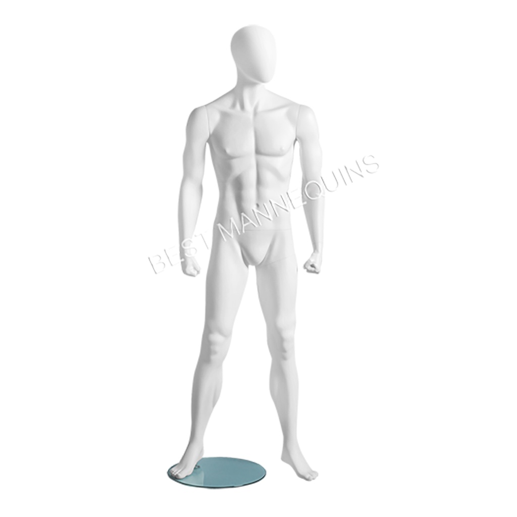 BINK - Male window mannequin abstract head, Metro Sport