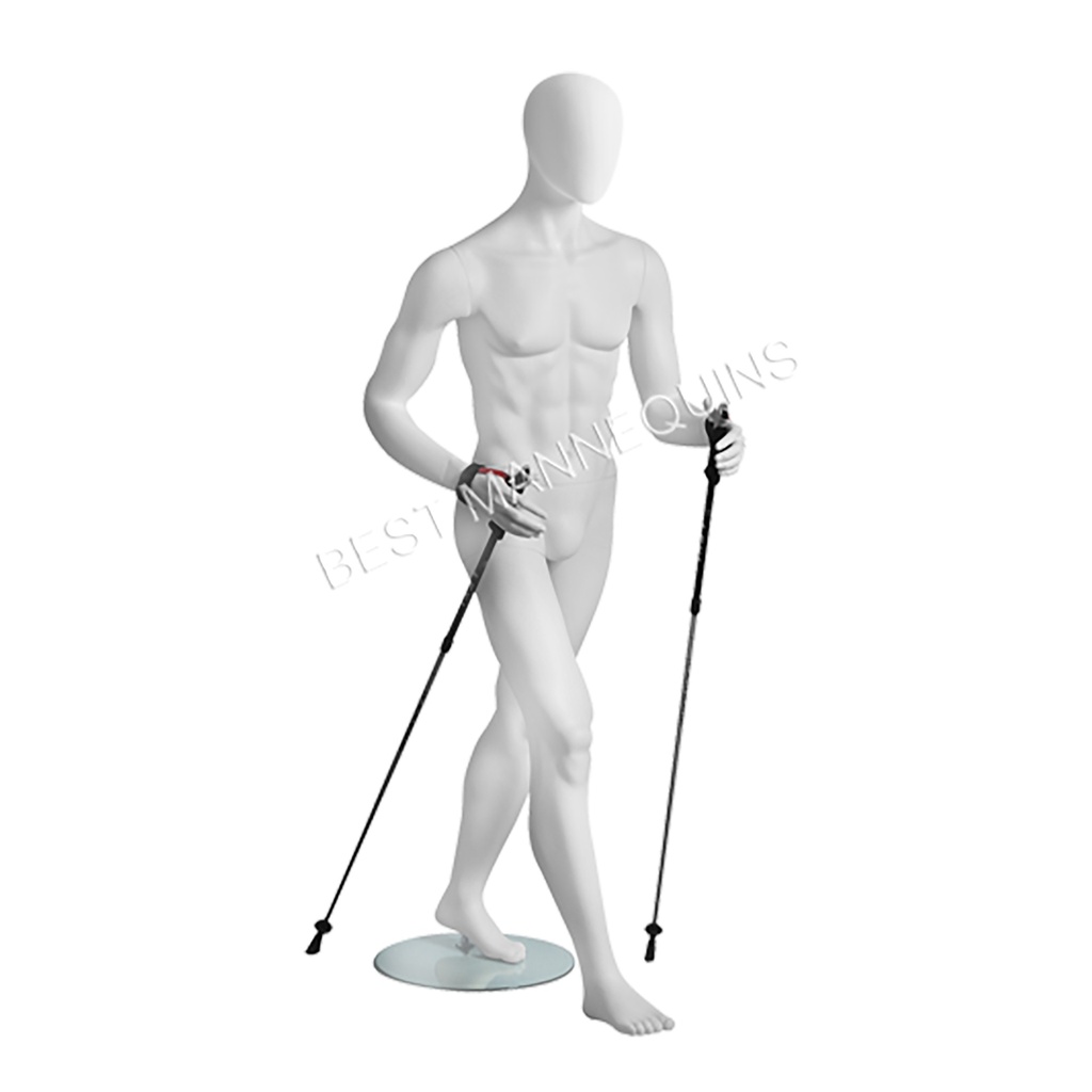 BINK - Male window mannequin abstract head, Metro Sport