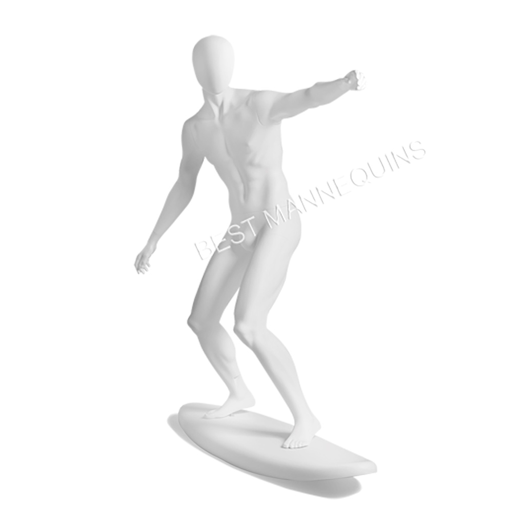 BINK - Male window mannequin abstract head, Metro Sport