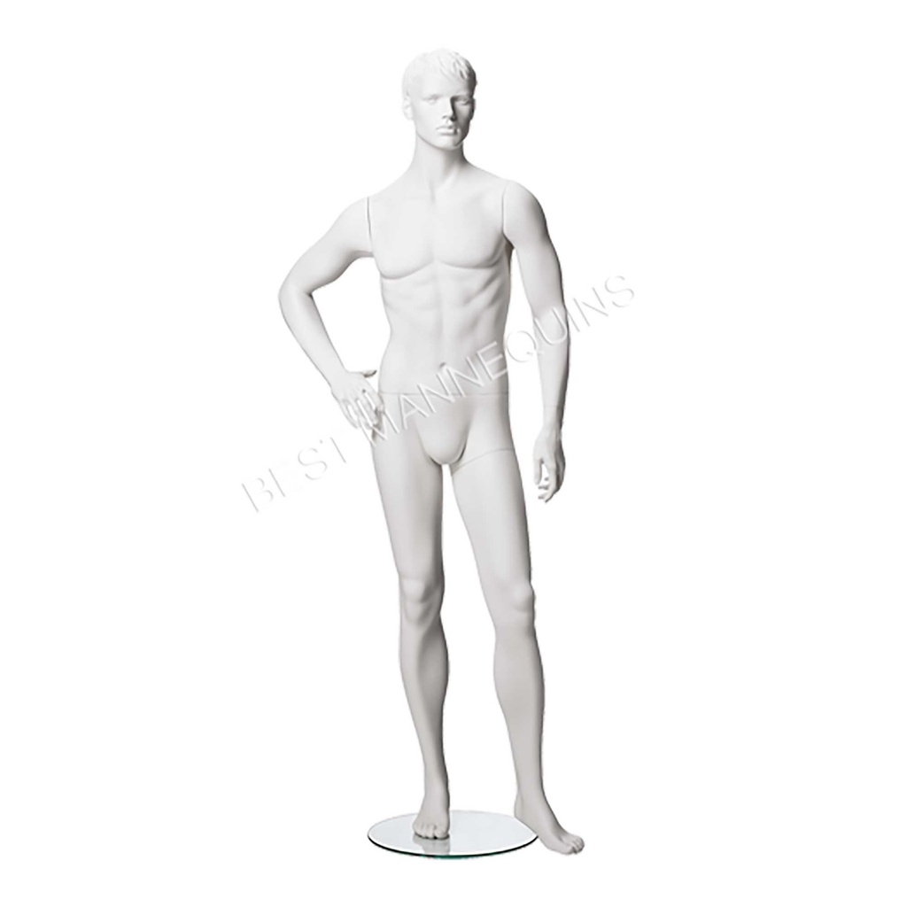 BINK - Male window mannequin sculpted hair, Marvin