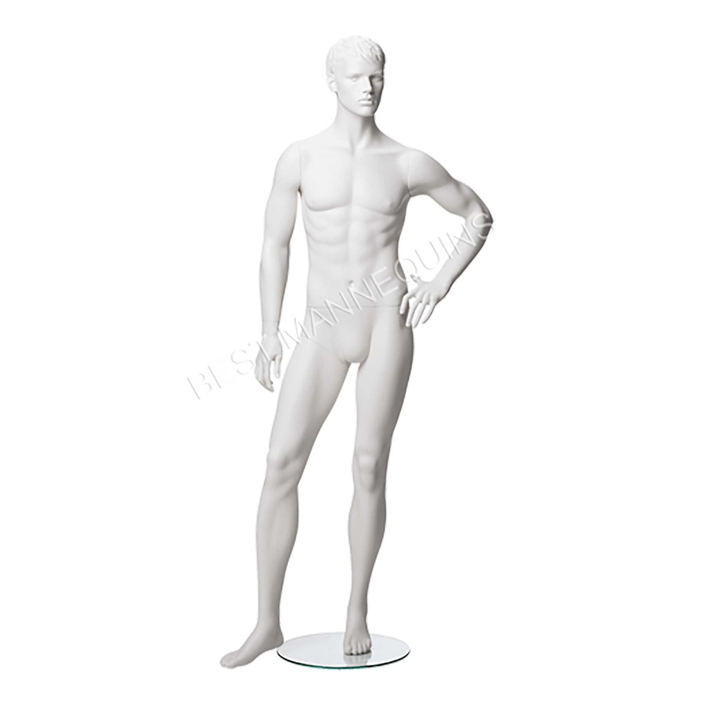 BINK - Male window mannequin sculpted hair, Marvin