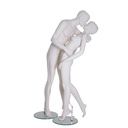 Male and female mannequin sculpted ,Couple in Love
