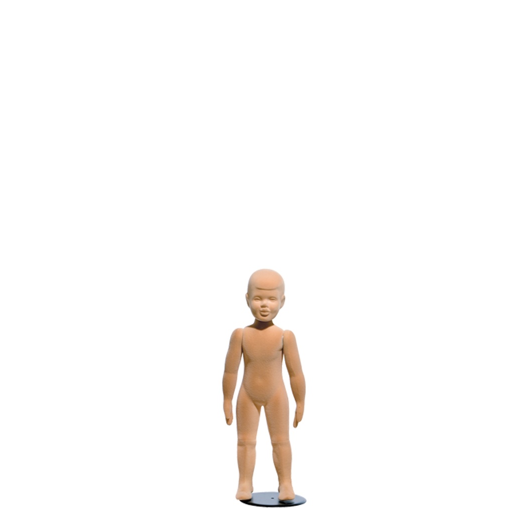 BINK - Flexible child mannequin sculpted hair, 2-3 yr 